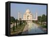 Taj Mahal, Built by Shah Jahan for His Wife, Agra, Uttar Pradesh State, India-Harding Robert-Framed Stretched Canvas