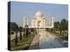 Taj Mahal, Built by Shah Jahan for His Wife, Agra, Uttar Pradesh State, India-Harding Robert-Stretched Canvas