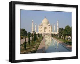 Taj Mahal, Built by Shah Jahan for His Wife, Agra, Uttar Pradesh State, India-Harding Robert-Framed Photographic Print