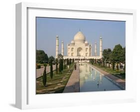 Taj Mahal, Built by Shah Jahan for His Wife, Agra, Uttar Pradesh State, India-Harding Robert-Framed Photographic Print