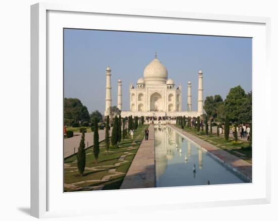 Taj Mahal, Built by Shah Jahan for His Wife, Agra, Uttar Pradesh State, India-Harding Robert-Framed Photographic Print