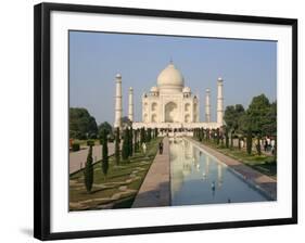 Taj Mahal, Built by Shah Jahan for His Wife, Agra, Uttar Pradesh State, India-Harding Robert-Framed Photographic Print