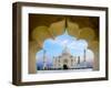 Taj Mahal exterior view, Agra, Uttar Pradesh, India-Panoramic Images-Framed Photographic Print