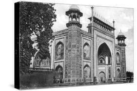 Taj Mahal Gate, Agra, 20th Century-null-Stretched Canvas