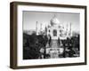 Taj Mahal in Agra, India Photograph - Agra, India-Lantern Press-Framed Art Print