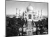 Taj Mahal in Agra, India Photograph - Agra, India-Lantern Press-Mounted Art Print