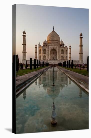 Taj Mahal In Agra, India-Lindsay Daniels-Stretched Canvas