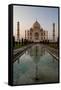 Taj Mahal In Agra, India-Lindsay Daniels-Framed Stretched Canvas