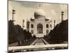 Taj Mahal in Agra, India-null-Mounted Art Print