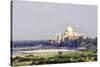 Taj Mahal in Agra-Jorg Hackemann-Stretched Canvas