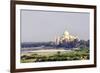 Taj Mahal in Agra-Jorg Hackemann-Framed Photographic Print