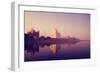 Taj Mahal India Seven Wonders Concept-Rawpixel-Framed Photographic Print