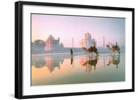 Taj Mahal, India-Frans Lemmens-Framed Art Print
