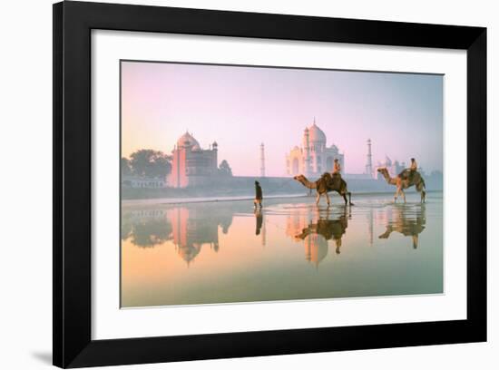 Taj Mahal, India-Frans Lemmens-Framed Art Print