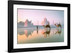 Taj Mahal, India-Frans Lemmens-Framed Art Print