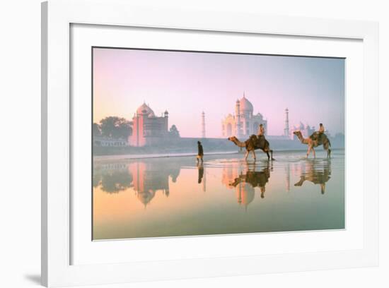 Taj Mahal, India-Frans Lemmens-Framed Art Print