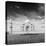 Taj Mahal. Indian Symbol - India Travel Background. Agra, India. Black and White Version-f9photos-Stretched Canvas