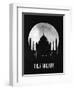 Taj Mahal Landmark Black-null-Framed Art Print