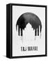 Taj Mahal Landmark White-null-Framed Stretched Canvas