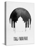 Taj Mahal Landmark White-null-Stretched Canvas