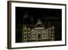 Taj Mahal Night-Cristian Mielu-Framed Art Print