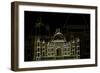 Taj Mahal Night-Cristian Mielu-Framed Art Print