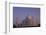 Taj Mahal North Side Viewed across Yamuna River at Sunset, Agra, Uttar Pradesh, India, Asia-Peter Barritt-Framed Photographic Print