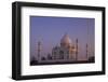 Taj Mahal North Side Viewed across Yamuna River at Sunset, Agra, Uttar Pradesh, India, Asia-Peter Barritt-Framed Premium Photographic Print