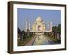 Taj Mahal on the Banks of the Yamuna River, Built by Shah Jahan for His Wife, Agra, India-Robert Harding-Framed Photographic Print