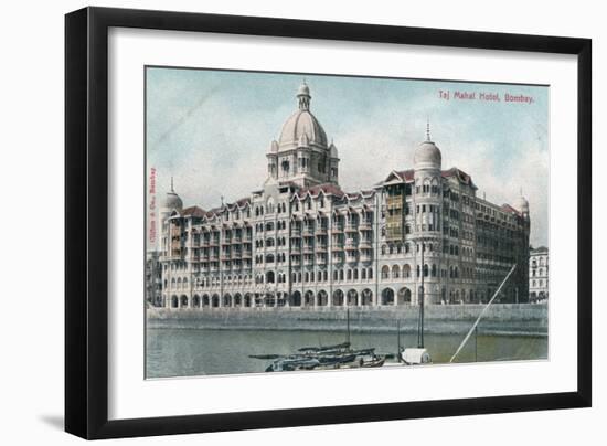 Taj Mahal Palace Hotel, Bombay, India, 20th Century-null-Framed Giclee Print