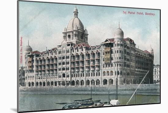 Taj Mahal Palace Hotel, Bombay, India, 20th Century-null-Mounted Giclee Print