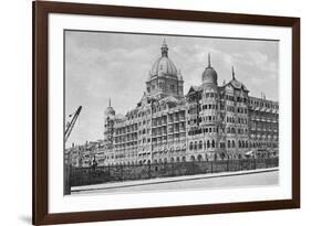 Taj Mahal Palace Hotel, Bombay, India, 20th Century-null-Framed Giclee Print