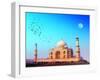 Taj Mahal Palace In India. Indian Temple Tajmahal-SergWSQ-Framed Art Print