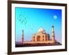 Taj Mahal Palace In India. Indian Temple Tajmahal-SergWSQ-Framed Art Print