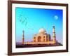 Taj Mahal Palace In India. Indian Temple Tajmahal-SergWSQ-Framed Art Print