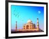 Taj Mahal Palace In India. Indian Temple Tajmahal-SergWSQ-Framed Art Print