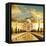 Taj Mahal Palace In India On Sunrise-Andrushko Galyna-Framed Stretched Canvas