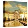 Taj Mahal Palace In India On Sunrise-Andrushko Galyna-Stretched Canvas