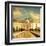 Taj Mahal Palace In India On Sunrise-Andrushko Galyna-Framed Art Print