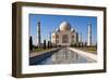 Taj Mahal & Pond in Agra India-null-Framed Art Print