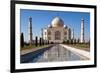 Taj Mahal & Pond in Agra India-null-Framed Art Print