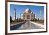 Taj Mahal & Pond in Agra India-null-Framed Art Print