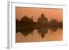 Taj Mahal Reflected in the Yamuna River at Sunset-Doug Pearson-Framed Photographic Print