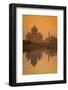 Taj Mahal Reflected in the Yamuna River at Sunset-Doug Pearson-Framed Photographic Print