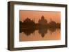 Taj Mahal Reflected in the Yamuna River at Sunset-Doug Pearson-Framed Photographic Print