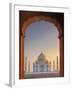 Taj Mahal Sunset-Maurizio Rellini-Framed Giclee Print