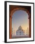 Taj Mahal Sunset-Maurizio Rellini-Framed Giclee Print
