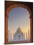Taj Mahal Sunset-Maurizio Rellini-Mounted Giclee Print