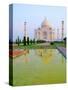 Taj Mahal Temple at Sunrise, Agra, India-Bill Bachmann-Stretched Canvas