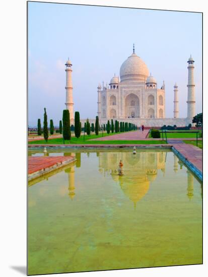 Taj Mahal Temple at Sunrise, Agra, India-Bill Bachmann-Mounted Photographic Print